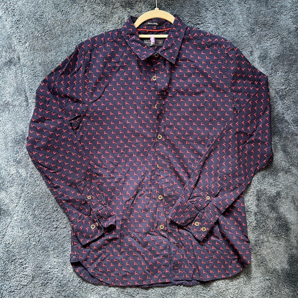 Button Down - Reindeer!